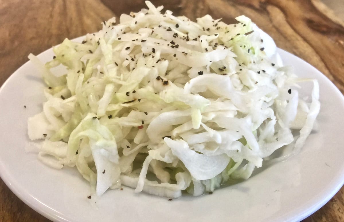 Homemade Pickled Cabbage (8 Oz.)