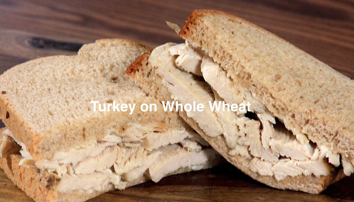 Build Your Own Fresh Roasted Turkey Sandwich Individual