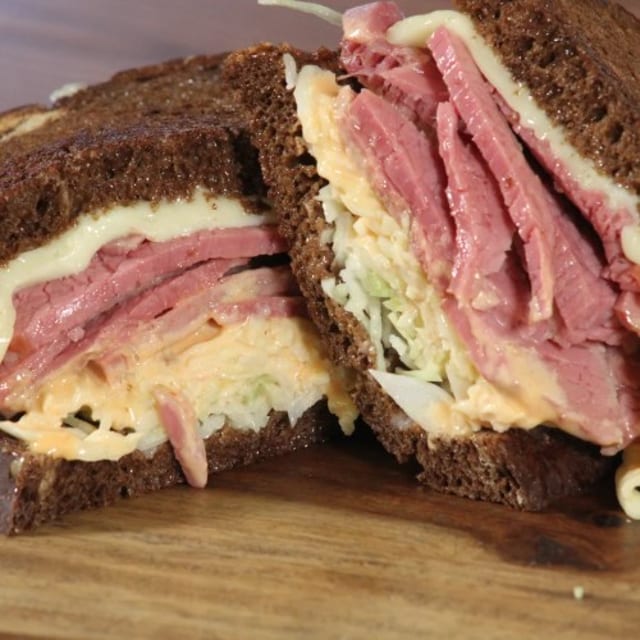 The Classic Reuben Sandwich.